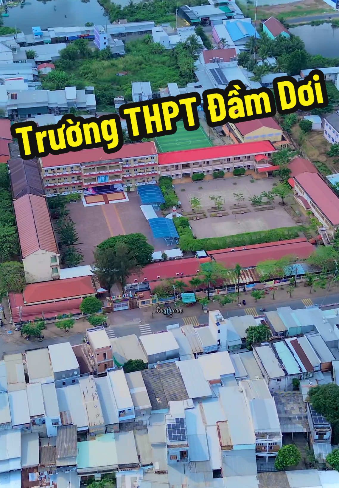 🍀Tự hào là Trường THPT đầu tiên của tỉnh Cà Mau đạt chuẩn quốc gia, trường THPT Đầm Dơi vẫn đang cố gắng nỗ lực từng ngày để gặt hái được nhiều kết quả tốt, nâng cao chất lượng giáo dục tỉnh nhà. #THPT #damdoi #phongcanh #canhdepthiennhien #explore #duyflycam #69camau #xuhuongtiktok #xh #flycam4k #chill #miềntay #drone #tt 