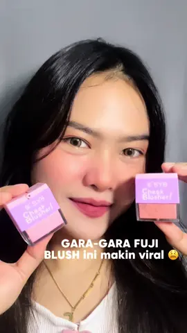 Blush on kecintaan aku ternyata spoonsnya bisa dicuci loh, the best emang inovasinya @syb official mana hasilnya pigmented cuakep pol 😍 kudu punyaa sih ini #FujiPakaiCheeckBlusher #CheeckBlusher #SYBOfficial 