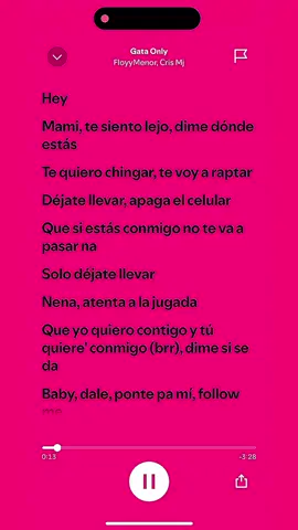 Gata Only - FloyyMeron, Cris Mj #song #fyp #lyrics_songs #music2025 #lyrics #gataonly #spotify 