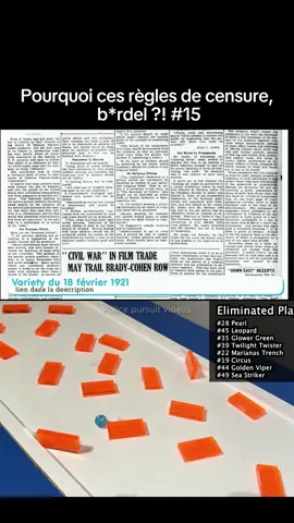 Pourquoi ces règles de censure, brdel ! #15