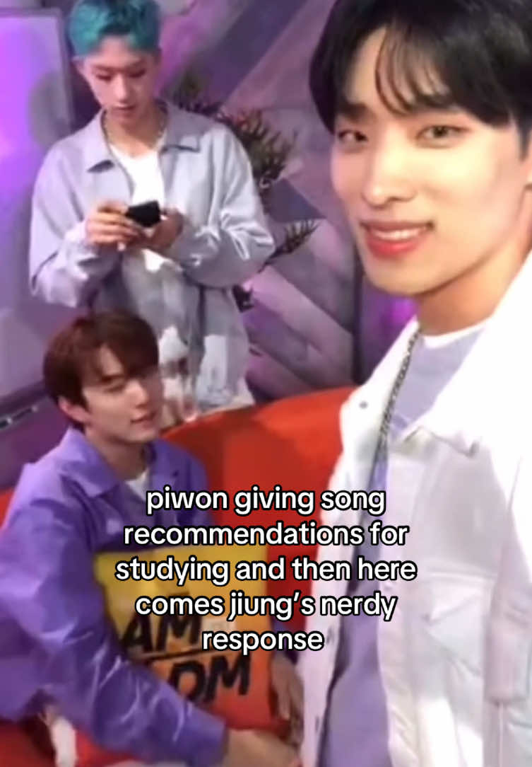 such a jiung response LMAO but im actually with him on this one bc i cant listen to any music when studying 😓 #jiung #choijiung #jiungp1harmony #p1harmony #p1h #piwon #p1ece #p1ecefyp 