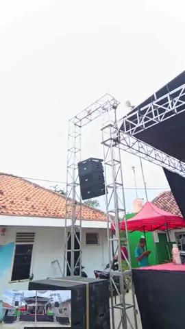 Stage 6x5 + wing sound & Sound system  #stage #rigging #sewapanggungrigging #soundsystem #sewasoundsystem #lighting #fypシ゚viral #semuaorang 