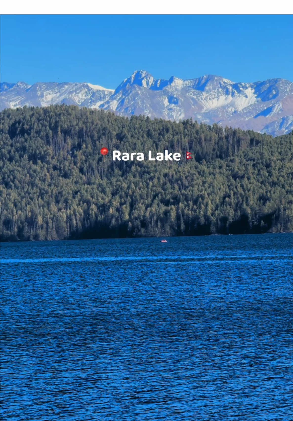 📍Rara Lake 🇳🇵 #nepal #fyp #mountain #nature 
