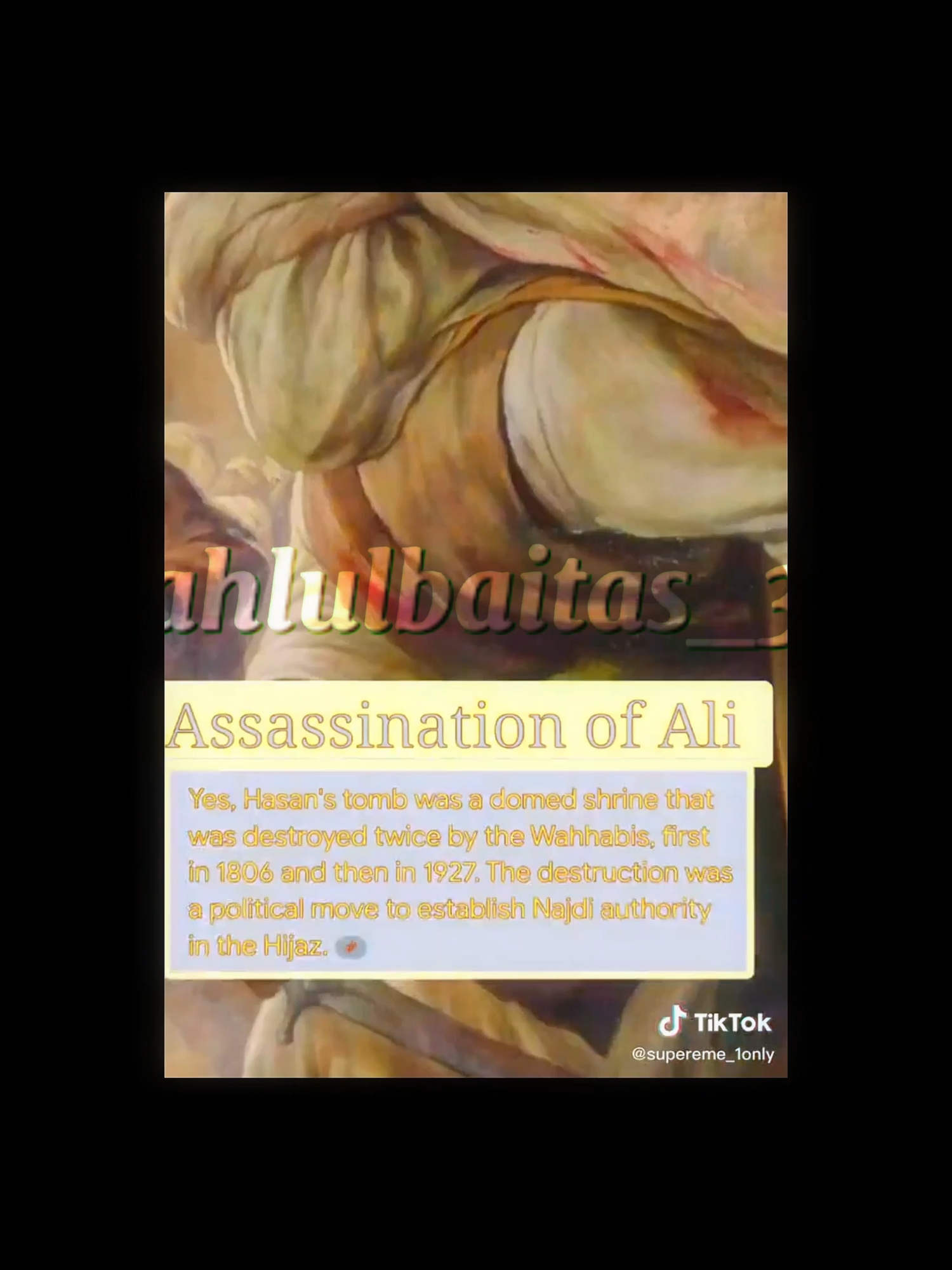 Response to @supereme_1only #edit #capcut #imamali #imamhassan #viral #fyp #foryoupage #trending #ibnmuljim #mukhtarsaqafi