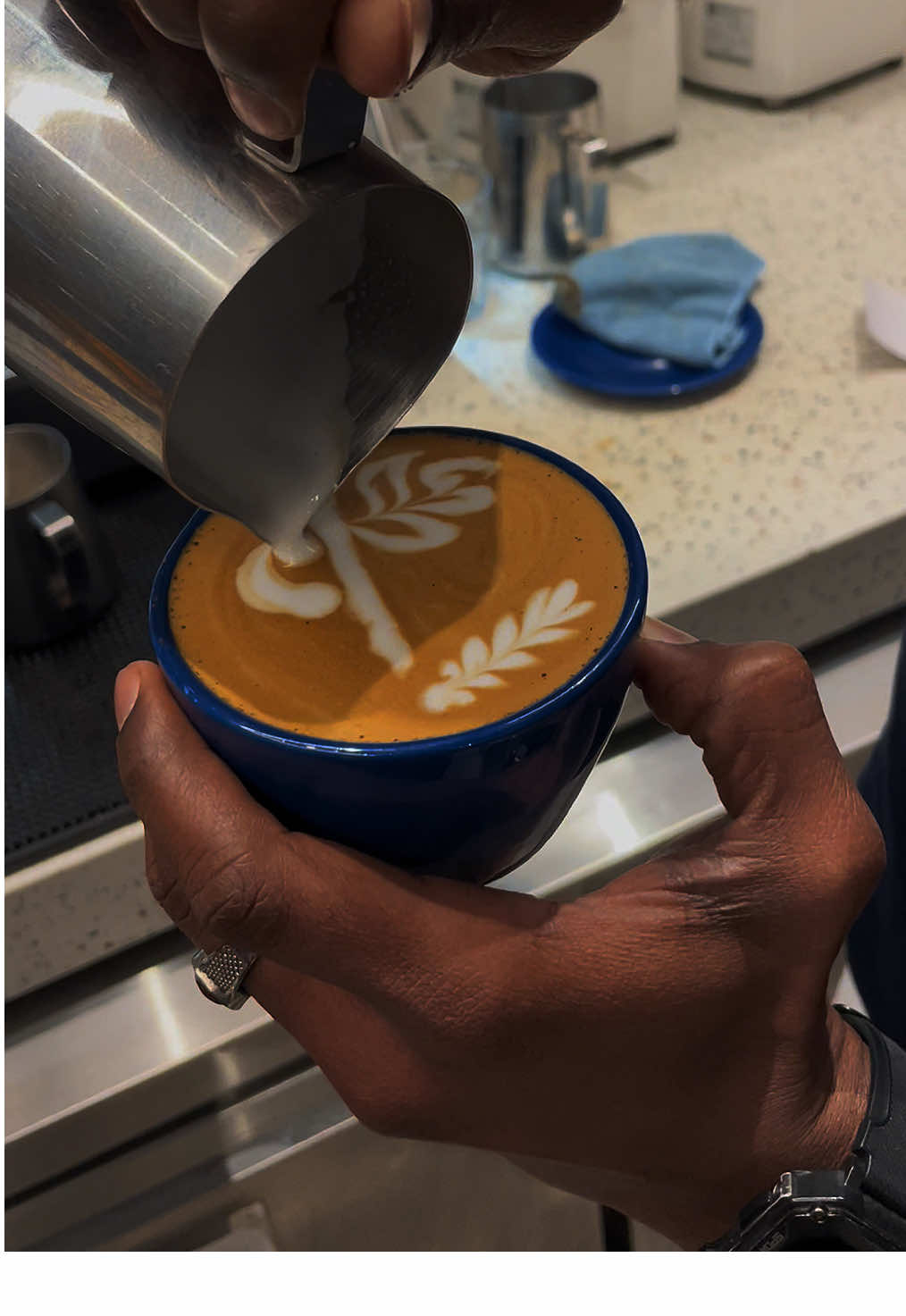 🎋🐇 #barista #coffeetiktok #coffeelover #fyp #creativity 