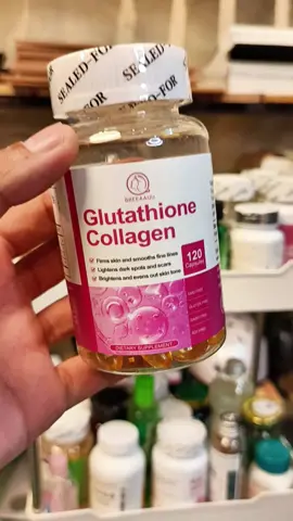 Glutathione Collagen 120 Capsules dari BBEEAAUU #glutathione #collagen #suplemen