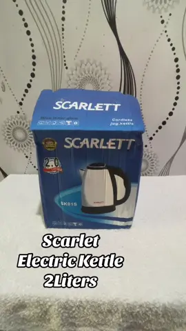 2L Electric Kettle #scarlett #electrickettle #kitchenware #tiktokginds #fyp 