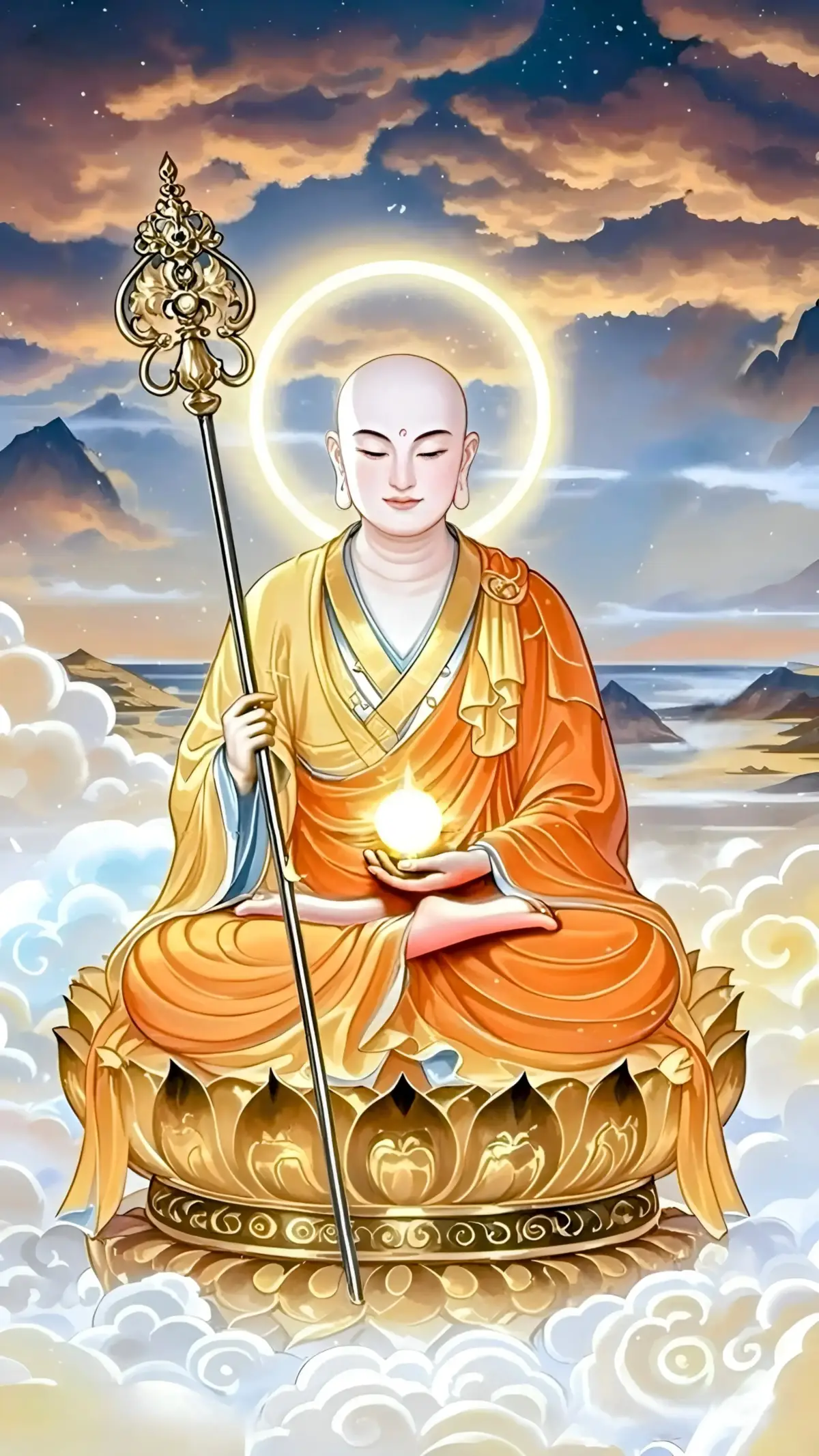 NAM MÔ ĐẠI NGUYỆN ĐỊA TẠNG VƯƠNG BỒ TÁT 🙏🙏🙏 #diatangvuongbotat #adidaphat #nammoadidaphat 