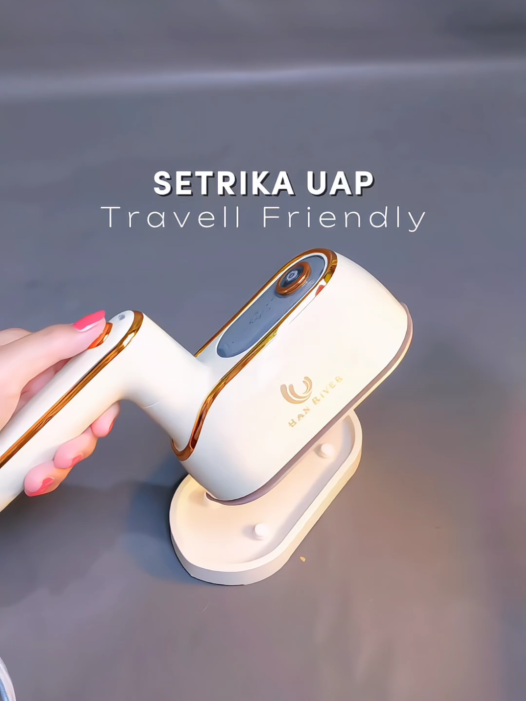 Kalo setrikanya model gini mah, nyetrika mulu tiap hari😍✨️🫶 #setrikauap #setrika #setrikalistrik #setrikatravel #hanriver #fyp 