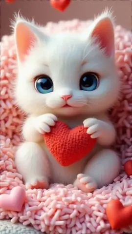 #ai #loveyou #kitty #animal #catlove #catlover #cutecat #meow #cuteanimals #heart #aiart #aicreation #aivideo #aifantasy #aigenerated 