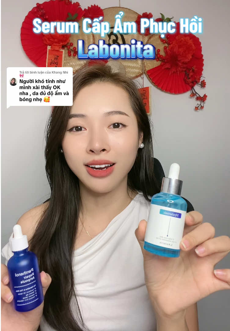 Trả lời @Khang Nhi 🎀  Hãng này giá oki mà chất lượng k chê được các chị nhỉ #labonita #serumlabonita #serumha #serumcapam #serumphuchoi #goclamdep #cangbongda #skincare #myphamchinhhang #mcv #vananhonni 