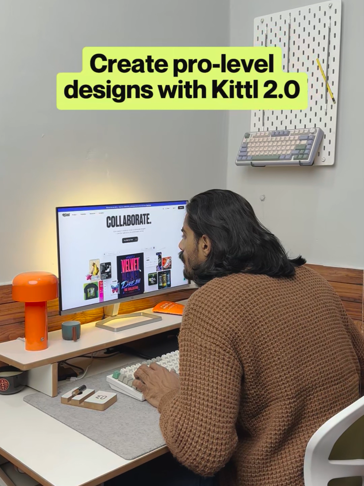 Create pro level designs with Kittl 2.0🔥 Try @Kittl 2.0👇 Link in bio! #graphicdesign #graphicdesigner #designtrends #graphicdesigntips