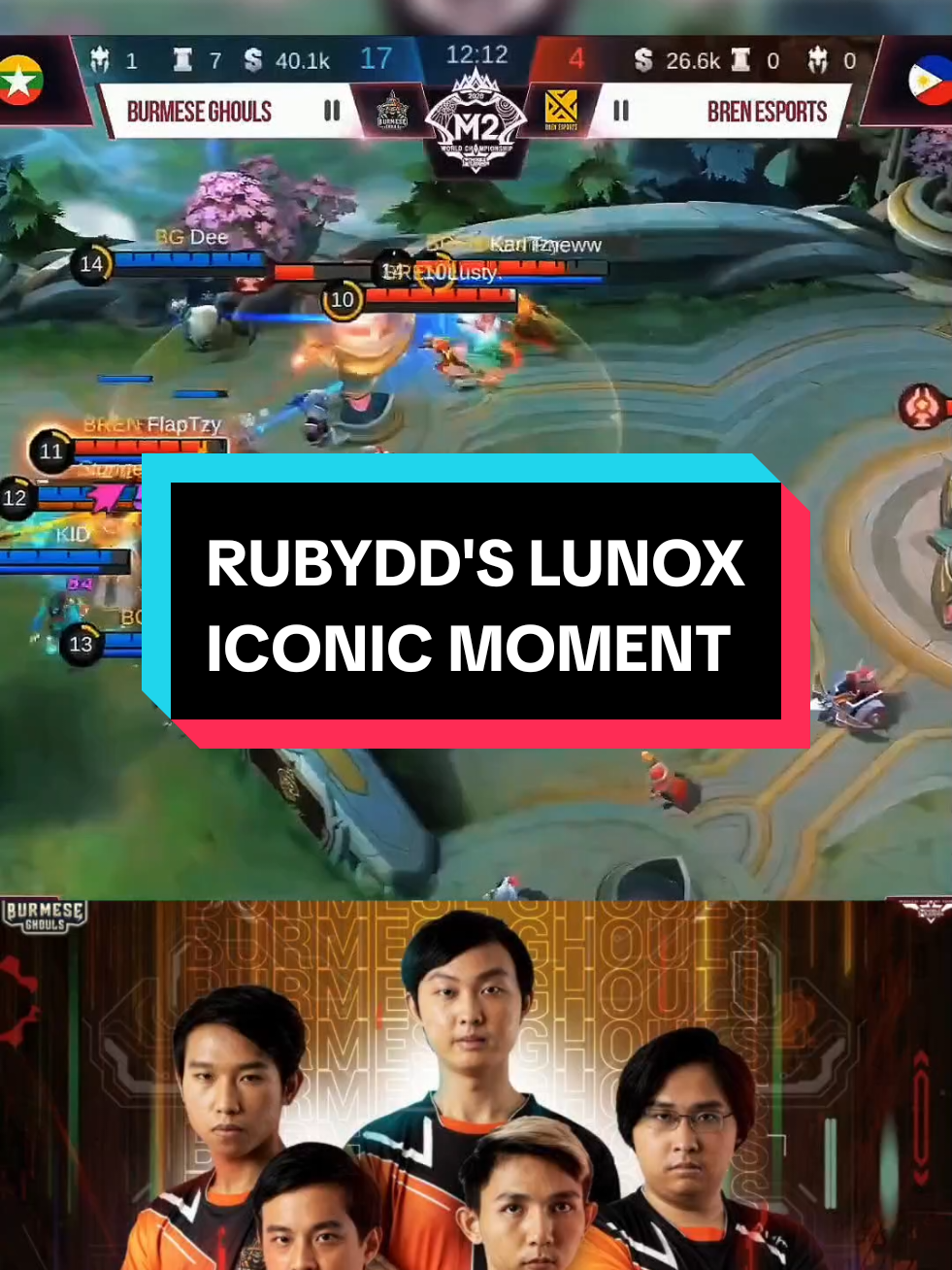 ရှယ်အော်ခဲ့ရတဲ့ အခိုက်အတန့်✨ #MLBBSkinGifts #MobileLegendsBangBang #MLBB #BurmeseGhouls #AstaGaming #Ace #Dee #Maybe #RubyDD #Kid #BrenEsports #Lunox 