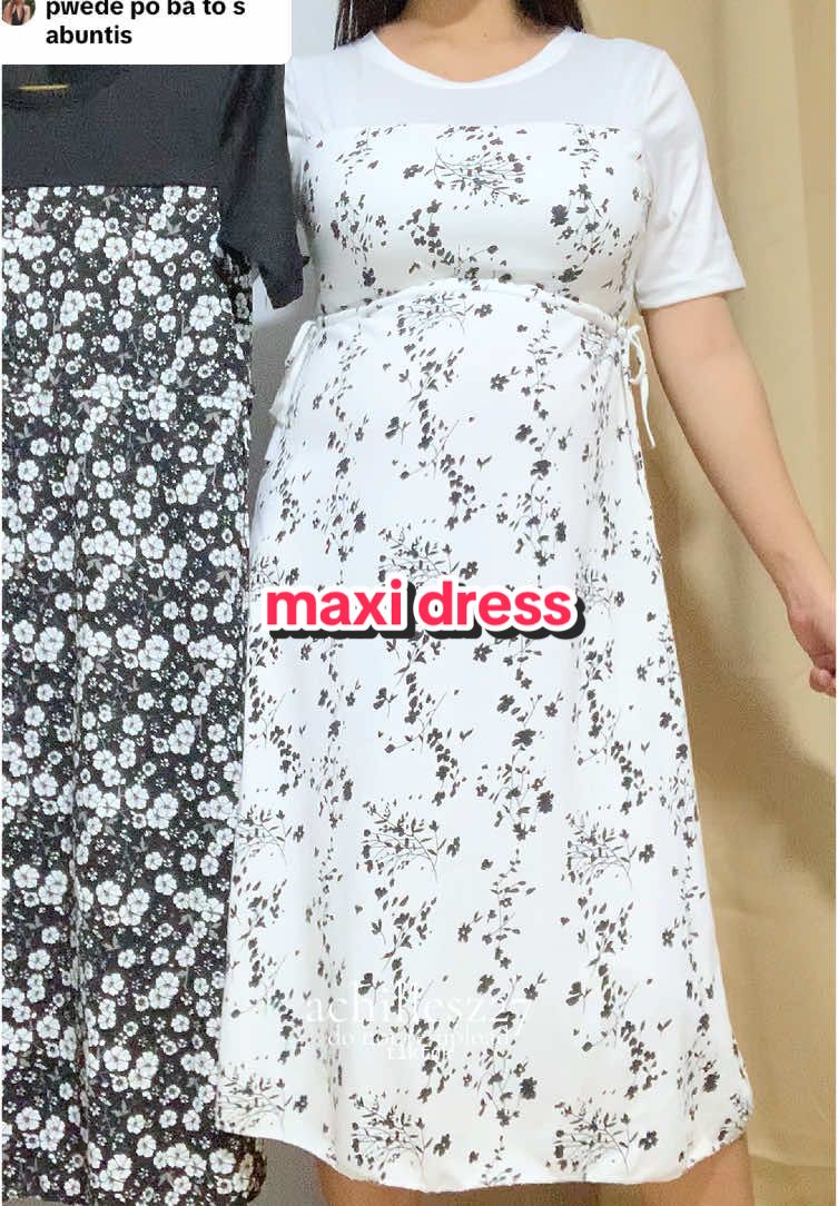 Replying to @Tin Orcine yes mii, pwedeng pwede sa mga pregnant ☺️ #dress #maxidress #maternitydress #fyp #trending 
