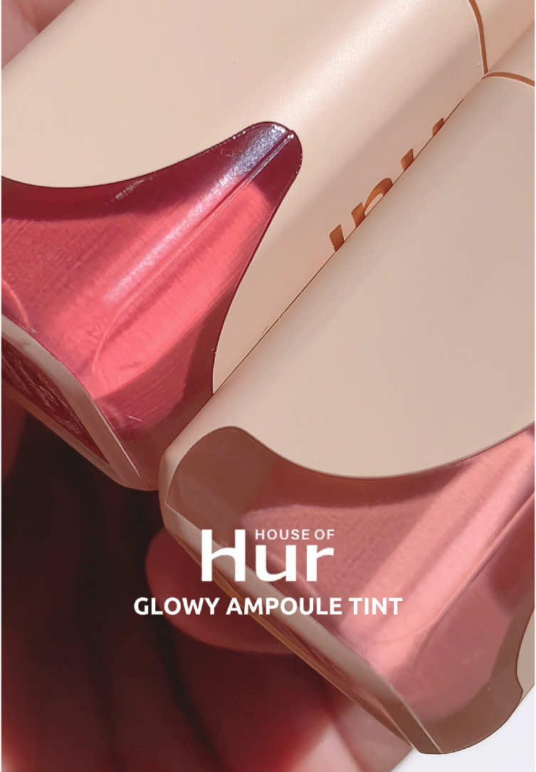 house of hur liptint swatches✨ cukup lembab tapi tbh shadenya sendiri aku cuma cocok yg dawn pink krn yg ginger terlalu pucet #kbeuaty #houseofhur #liptint 