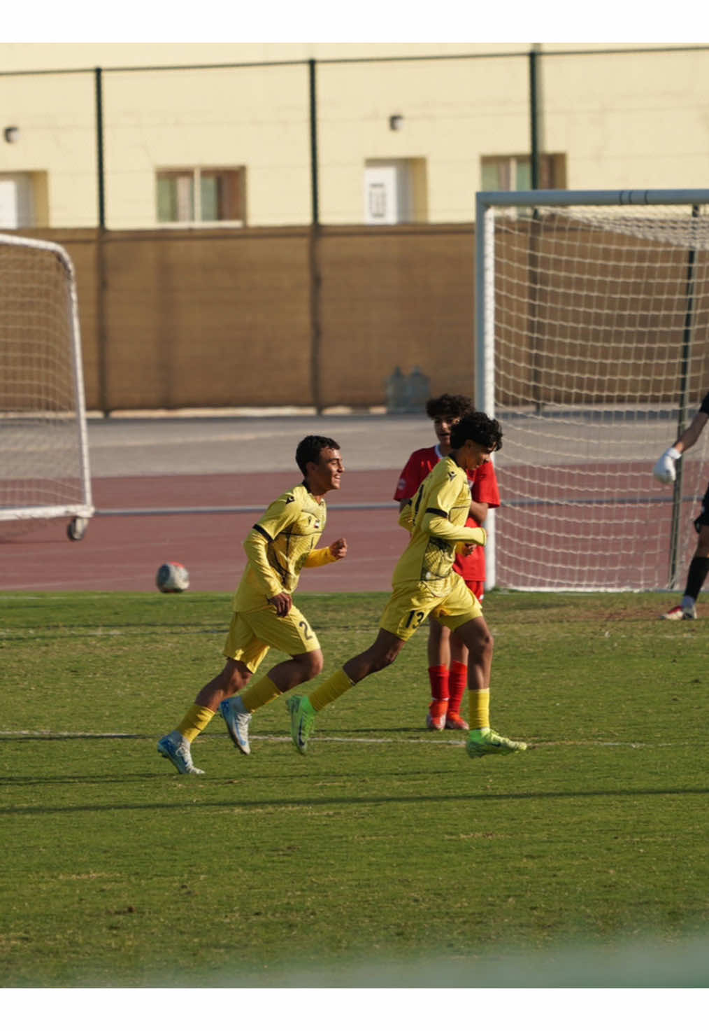 Duo celebration😍💛@آحمِــد🦅🔥. #fyp #foryou #football #celebration #goal #ballin #duo @risingballers @433 