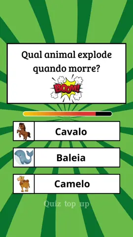 Quiz de conhecimento gerais! @QUIZ TOP UP  #quiz #conhecimentosgerais #conhecimento #perguntas #perguntaserespostas #quizbrasil