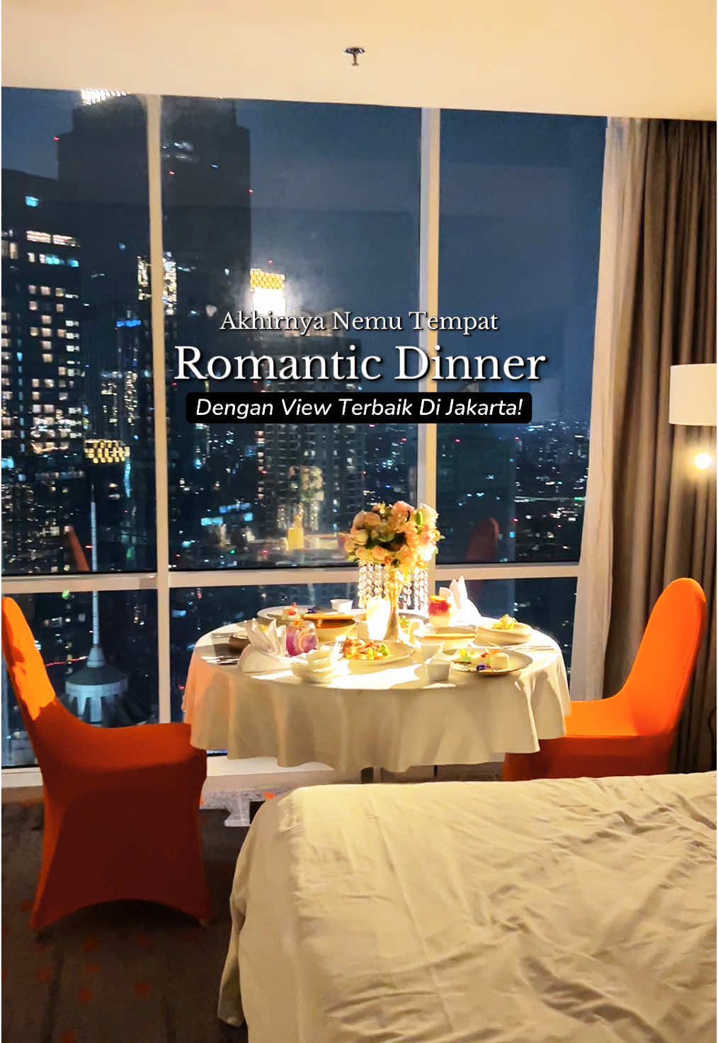 Buruan booking sekarang! Di hotel @Official HARRIS fX Sudirman 🔥 #rokanticdinner #romanticdinnerjakarta #harrisfxsudirman #hoteljakarta #jakarta 