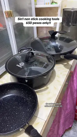 grabe naman sulit na sulit talaga to!! #nonstick #nonstickcookware #cookwareset #cookingtools #KitchenHacks #kitchentool #kitchenwares #cookinghack 