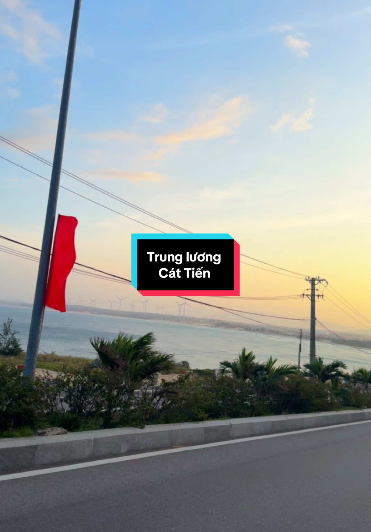 View triệu đô hoàng hôn mùa xuân quá đẹp#binhdinh#vairal#quynhon#beach#cattien 