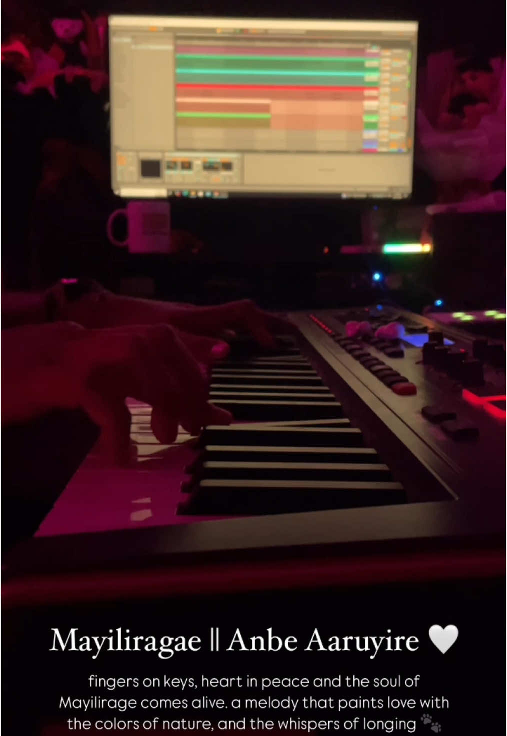 Mayiliragae 🤍 #mayilirage #arrahman #fy #tiktokmusic #tamiltiktok #tamilcover #fyppppppppppppppppppppppp #benskeys #fypシ゚ #pianocover #tamilsong #anbeaaruyire 