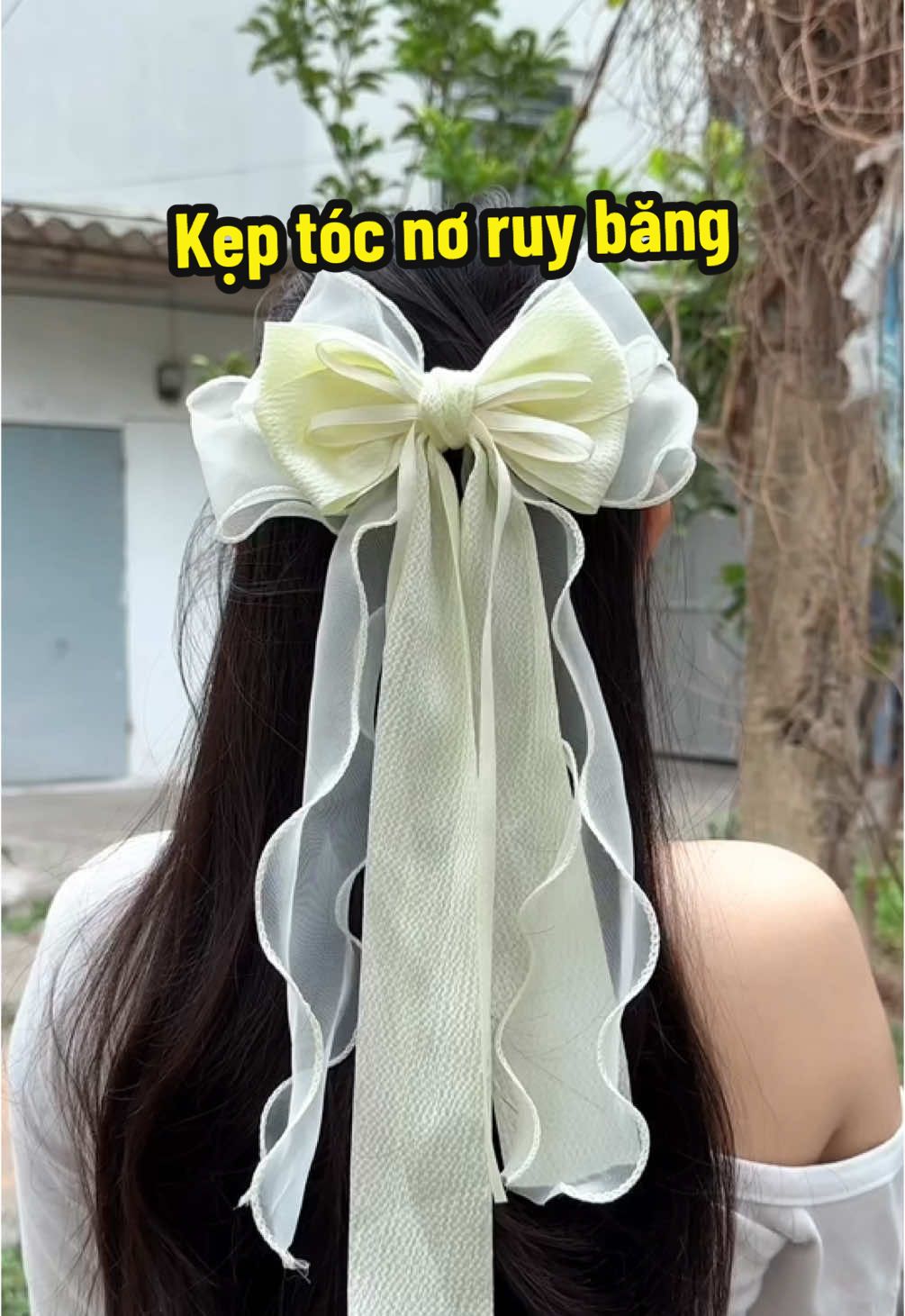 Kẹp tóc nơ ruy băng cỡ lớn đẹp lắm mấy bà ơi, tiểu thơ lắm luôn #keptocno #keptocnoruybang #keptocruybang #keptocruybanghanquoc #keptocxinh #xuhuong #thichriviu08 