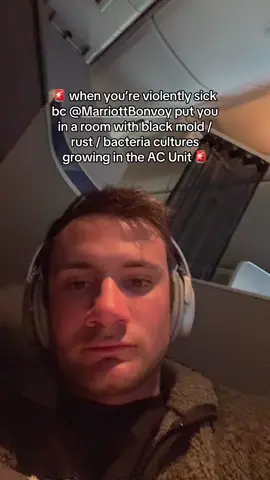 @Marriott Bonvoy @Marriott Hotels I don’t care how many times I need to call, post, or exercise my rights to get you to do something… because if there is one thing about me, I’m f*cking relentless. There is absolutely no excuse for these conditions ESPECIALLY given that hard earned money was spent to enjoy some well deserved rest. Yes, I have a mask on the plane, and yes, I am very fortunate to be able to vacation - I realize that. We literally had to spend an INSANE amount to move hotels, I needed to make an emergency appointment with a physician and have now been placed on 7 days worth of antibiotics & feel fucking awful. Make this right. 🧐🤢😷 #marriott #marriottbonvoy #fyp #puertorico #mold #bacteria #fever 