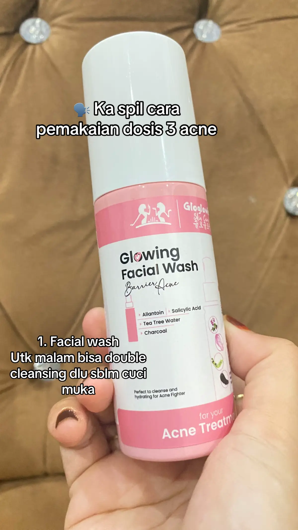 Yg masih bingung cara pakai dosis 3 acne gloglowing simak sampai akhir #gloglowing #gloglowingskincare #gloglowingdosis3acne