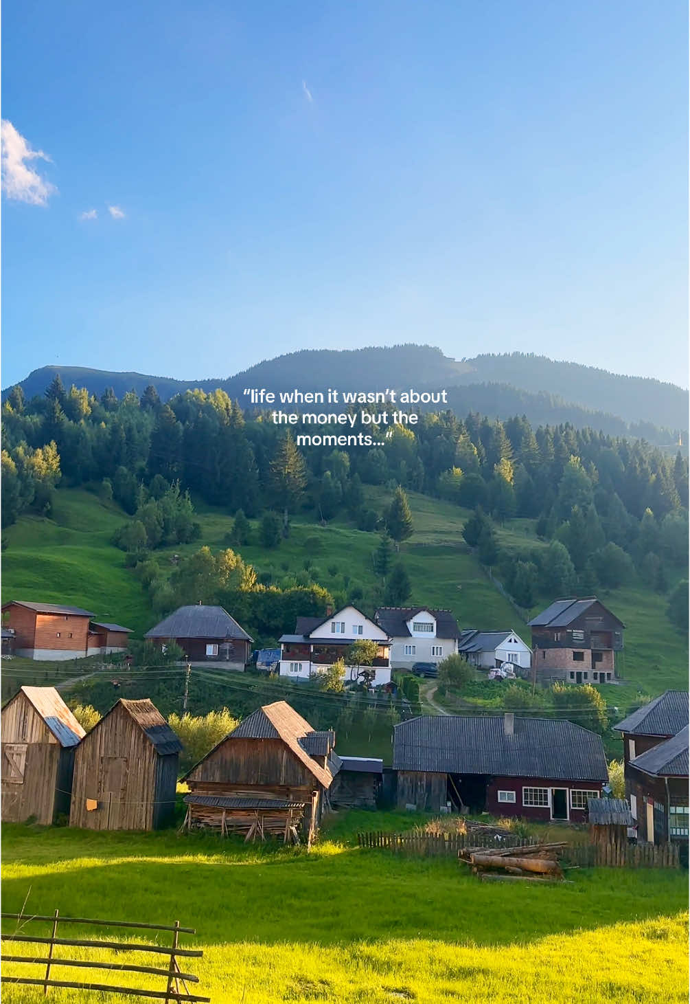 The best life🥹… #slowlife #balkanlife #nature #peaceful #living #calmness #homesick #slowliving #countrysidelife #village #villagelifestyle #romania #transylvania 