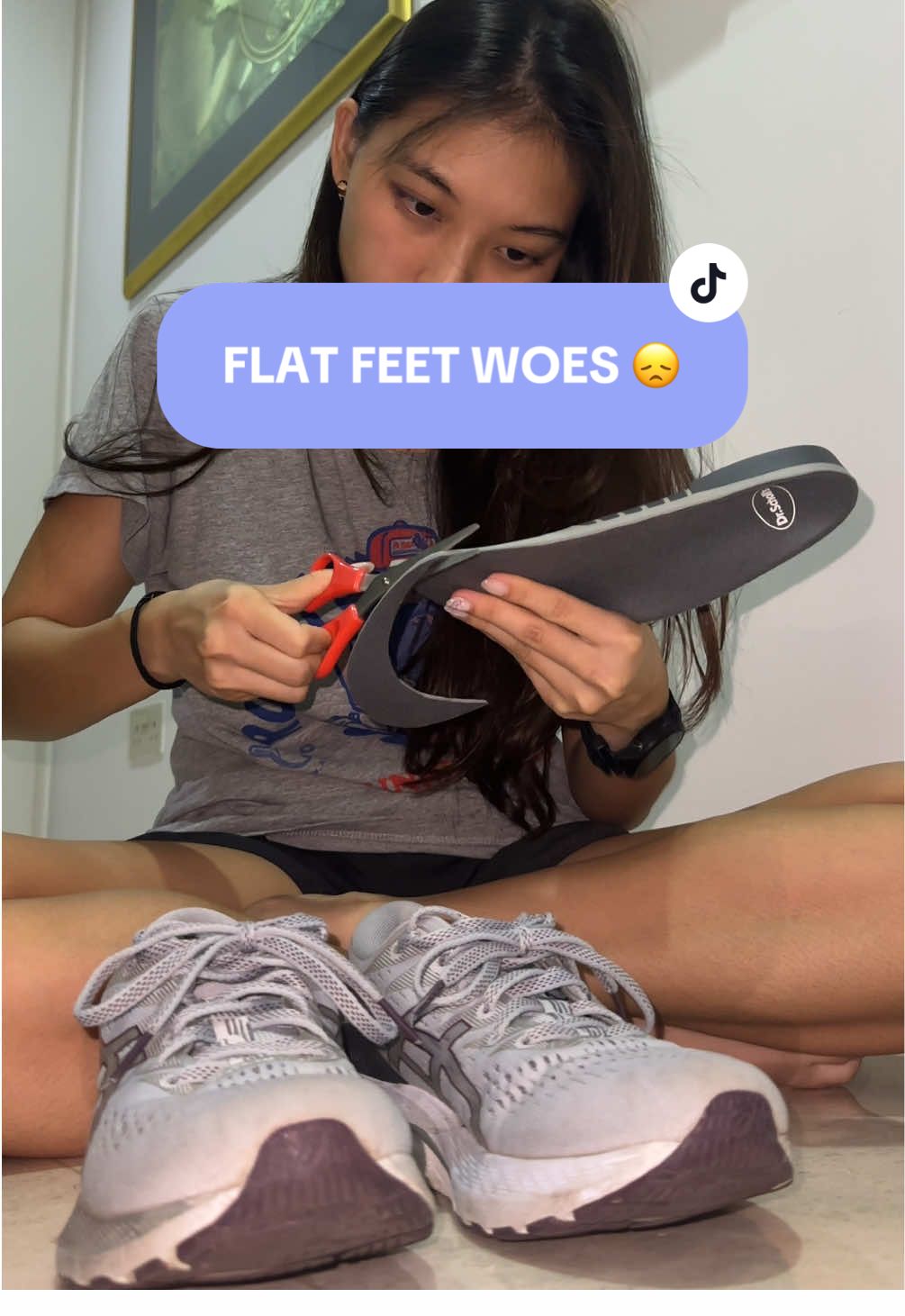 I’m trying to enjoy running and be injury free but having flat feet is really getting in the way of that. Trying out a proper insoles from @Dr. Scholl’s USA for the first time and here’s to hoping my running form gets better 🙏🏼 #flatfeet #flatfoot #podiatry #insoles #ugcwellness #Running #runningproblems #creatorsearchinsights #drscholls 