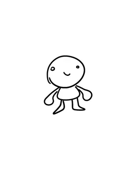 Primeira animação com a mesa digitalizadora, não ficou muito bom ksks 🤡 #animacao #vaiprofycaramba #meme 