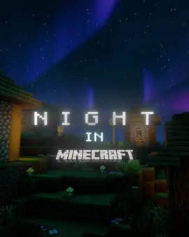 Shader: Lux v1 night with this shader is so beautiful 🥰#minecraftedit #night 