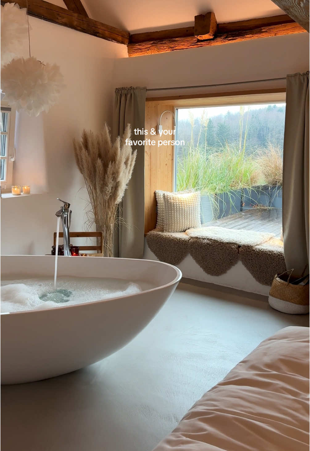 a private spa chalet just for you and & me 💭✨🛁 