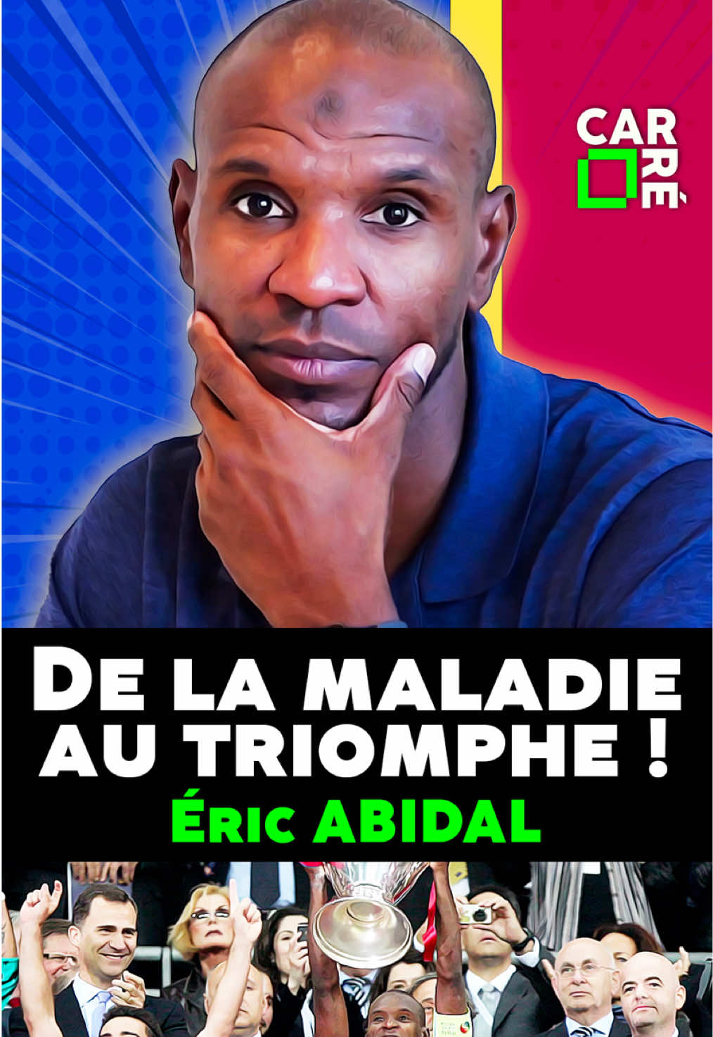 🟩 Lorsqu’il revient à la compétition suite à son cancer, Eric Abidal ne s’attendait ni à être titulaire en finale de Ligue des Champions, ni à l’incroyable surprise que lui réservaient ses coéquipiers… Un moment marquant du foot et du FC Barcelone !