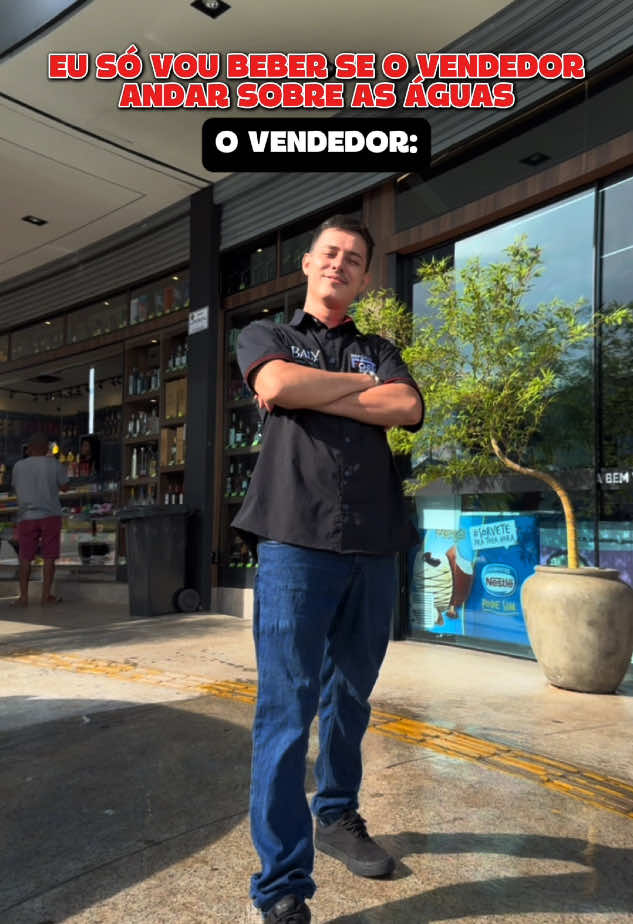 “Hoje eu só bebo se o vendedor andar sobre as águas…” Então, pode trazer a cerveja gelada porque a promessa vai ser cumprida! 🍺😏 #CervejaGelada #IroniaDeSexta #EmpórioForte #BoraBeber #choppgelado 