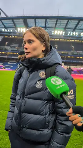 Post London derby with Sjoeke Nüsken #barclayswsl #cfcw #woso #WomensFootball #footballtiktok 