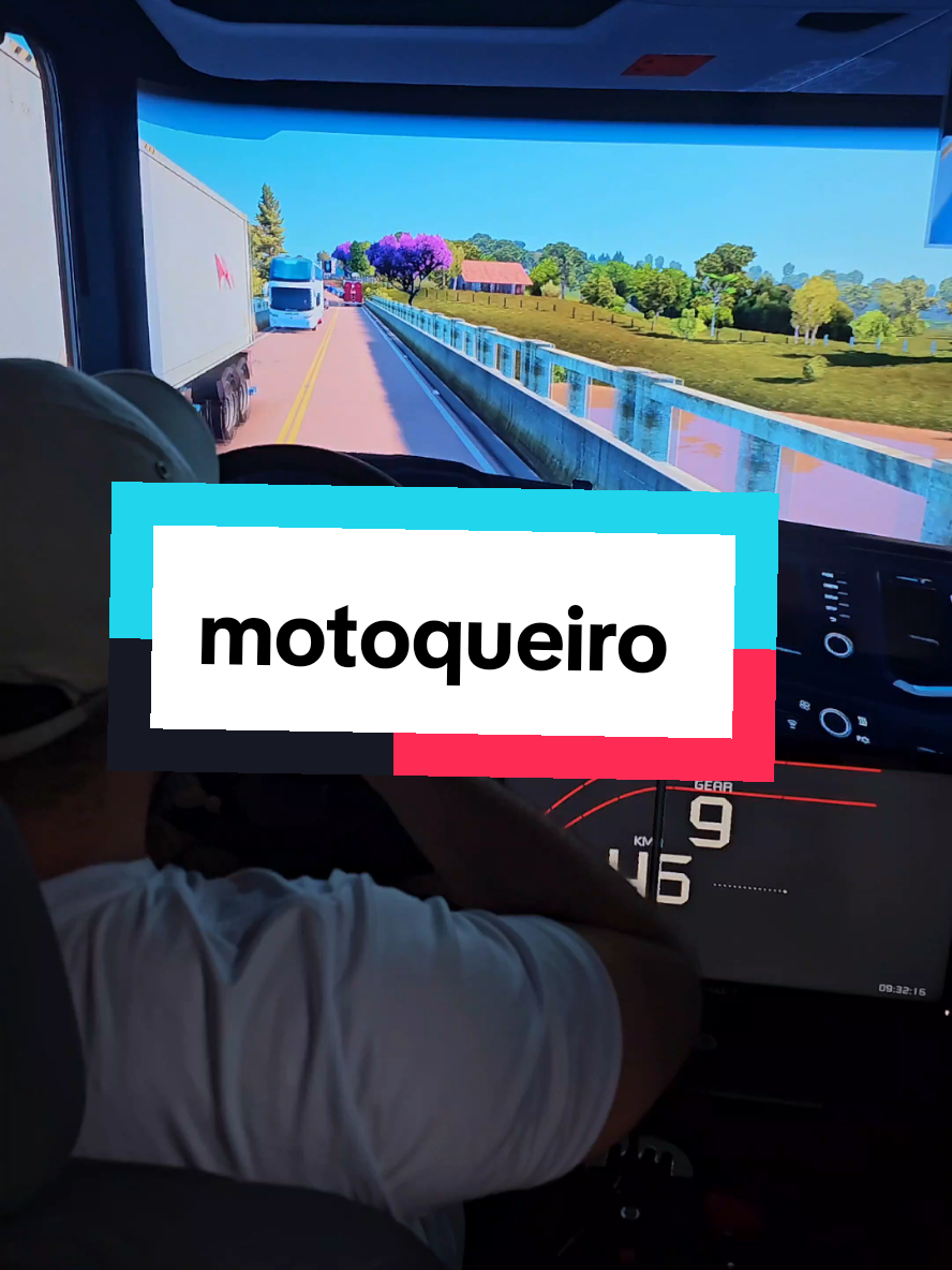 motoqueiro foi dá grau e caiu #videogame #gamesnotiktok #eurotrucksimulator2 #games #gamer #game 