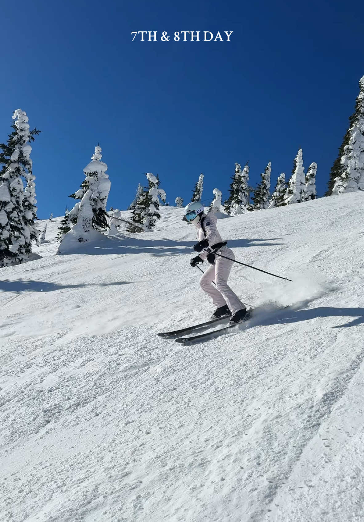 the absolute best feeling in the world⛷️🌨️ still lots of room to grow but i’m so proud of myself🥹 #ski #skiing #beginnerskier #shred #pow #shredding #viral #snowsports #growth #progress #skitok 