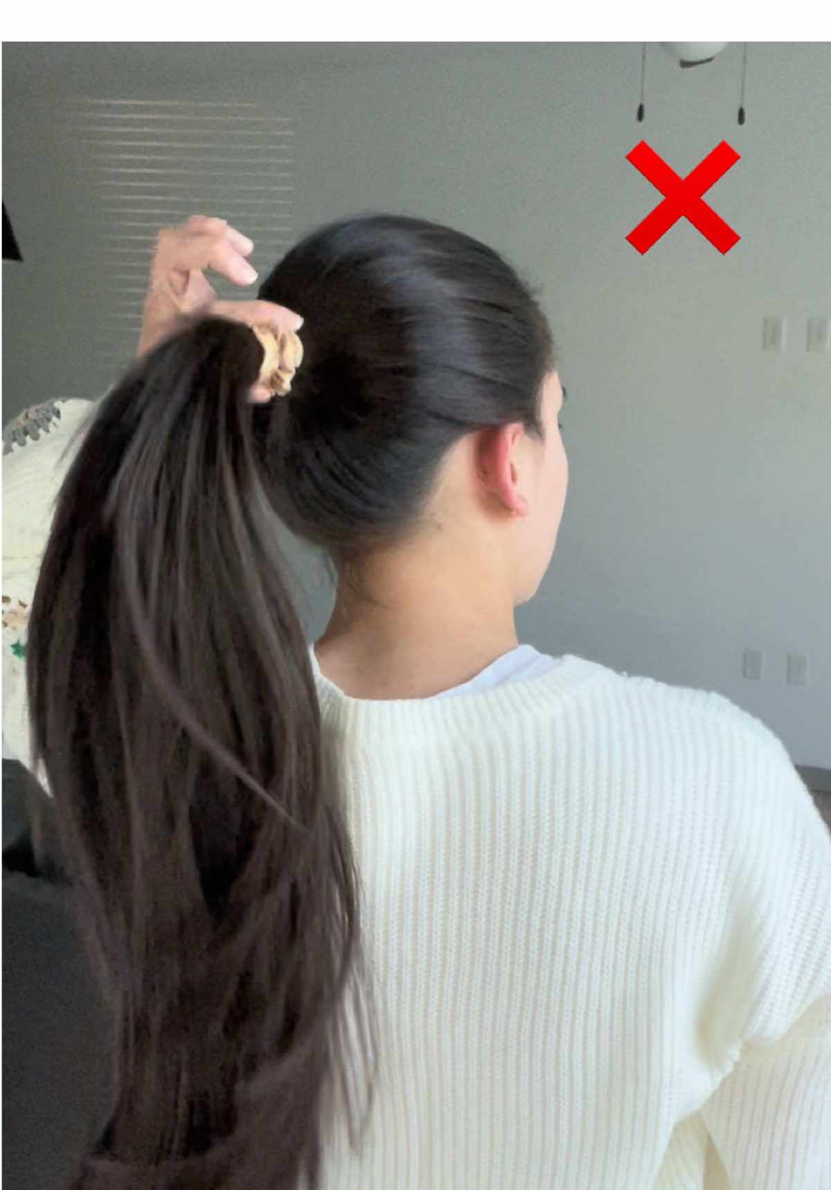 Tuking hair hacks you should try 🙌❤️#hair #fyp #hacks #ponytail #style#