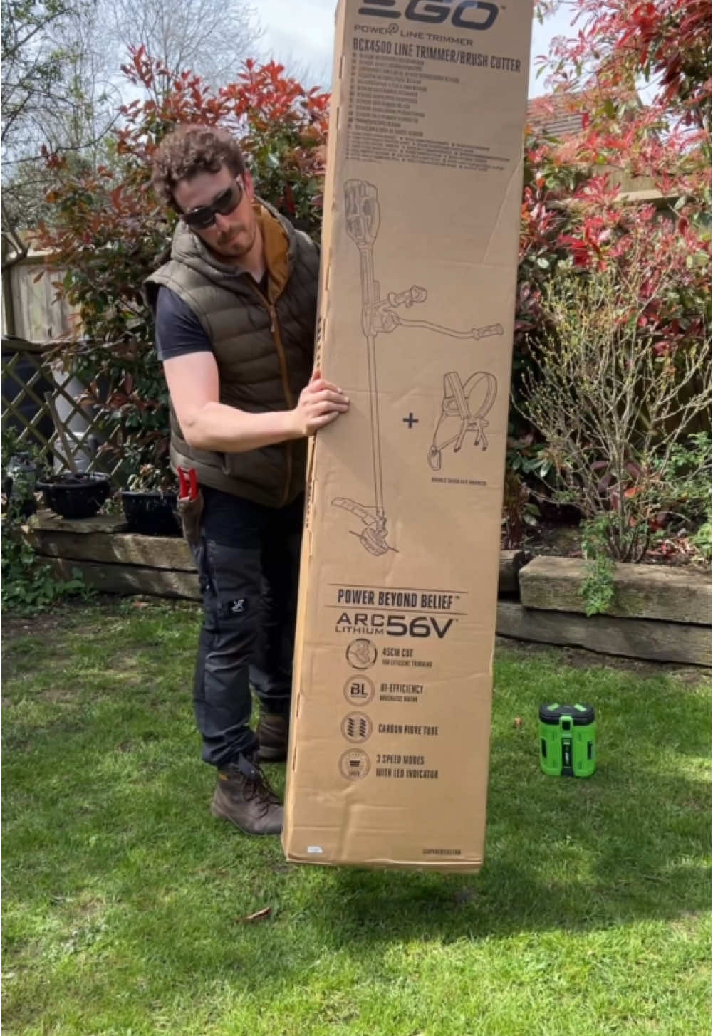 Unboxing the EGO Power+ BCX4500 Pro X 56V Cordless Line Trimmer / Brush Cutter #egopowerpluseu #brushcutter #thefuture #power #tools #Strimmer #GameChanger #unbox @EGO Power Plus Europe 