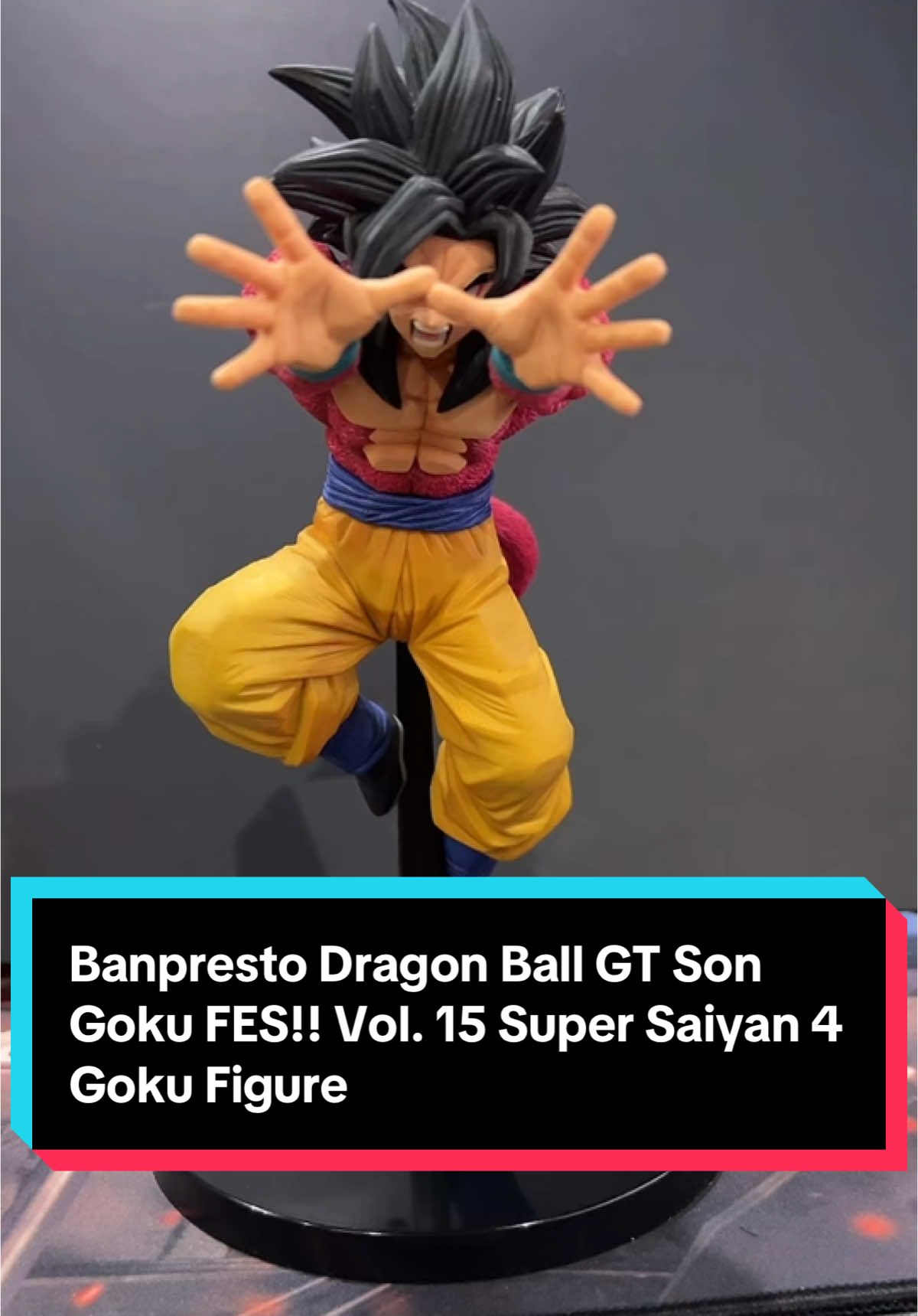 Banpresto Dragon Ball GT Son Goku FES!! Vol. 15 Super Saiyan 4 Goku Figure #elsalvador #collection #dbz 