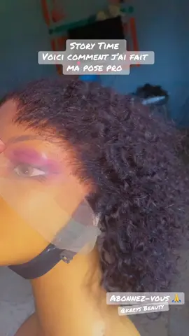 Tuto rapide avec détails de la pose pro communément appelée pose nigériane #abonnetoi❤️❤️🙏菲利克斯祝你晚上出色♥️ #visibilité #beauty #rdcongo🇨🇩 #viral_video #hair #poseperruque #effetnaturel #pourtoi #hairstyle 