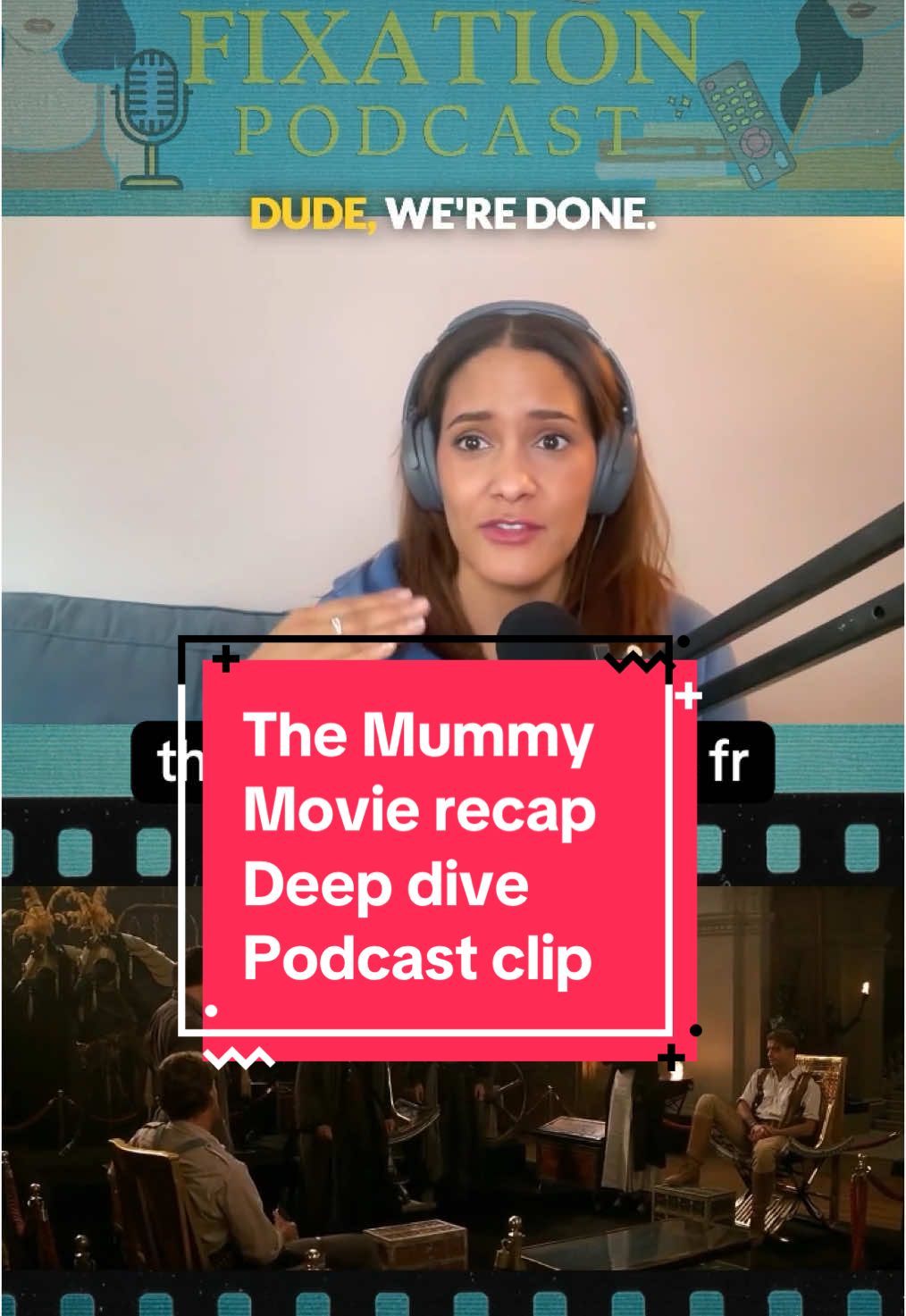 They really said that’s above my pay grade. We recapped the 1999 action adventure The Mummy on our podcast Fiction Fixation and we’ve got lots of questions. #themummy #themummy1999 #movierecap #moviedeepdive #podcastshow #podcastsoftiktok 