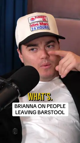 Brianna on people leaving Barstool #nelk #fyp #fullsend #briannachickenfry #barstool 