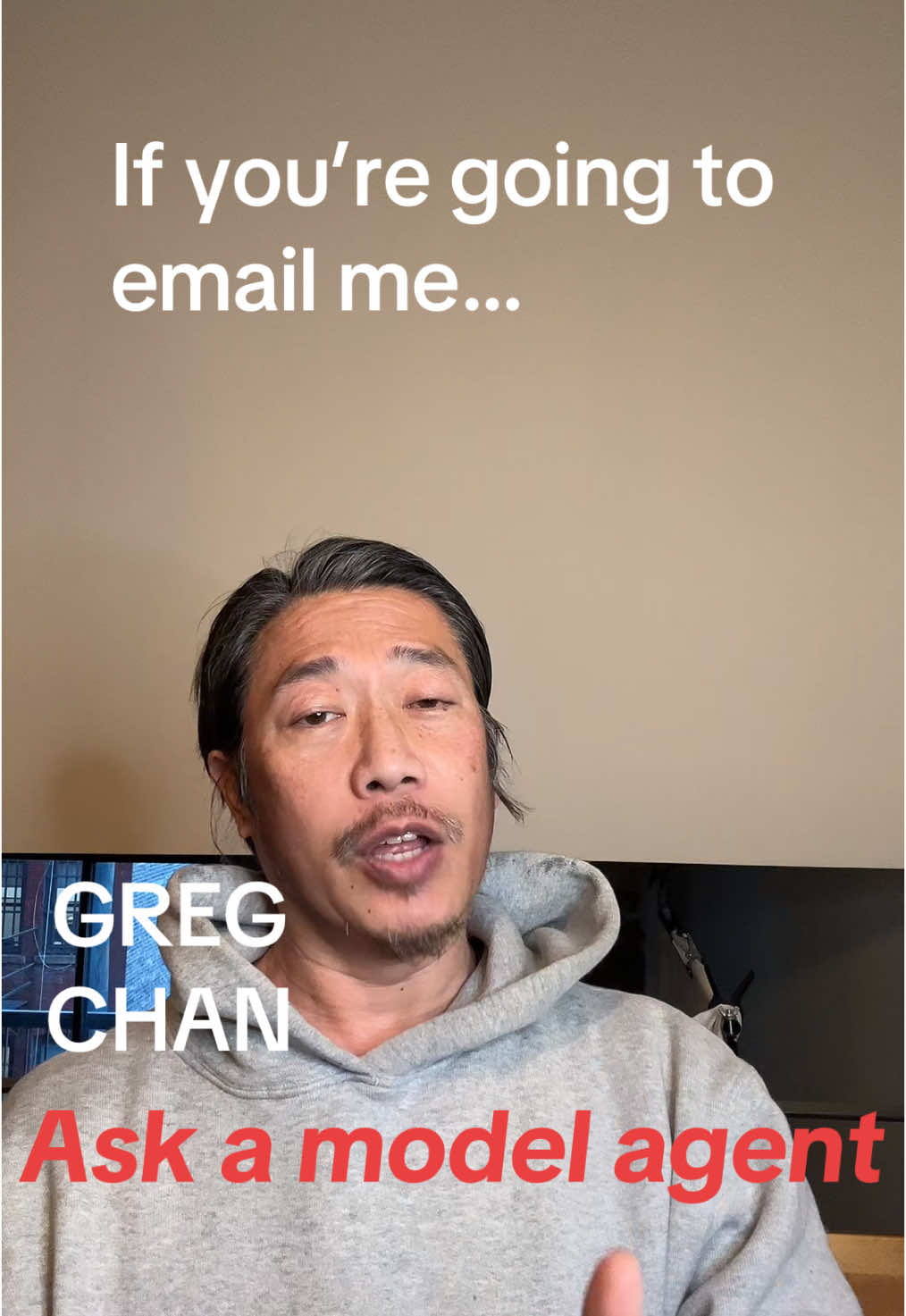 If you’re going to email me…#model #modeltok #askamodelagent #fashionmodel #models #modeltips #scoutme #modelscout #malemodel #