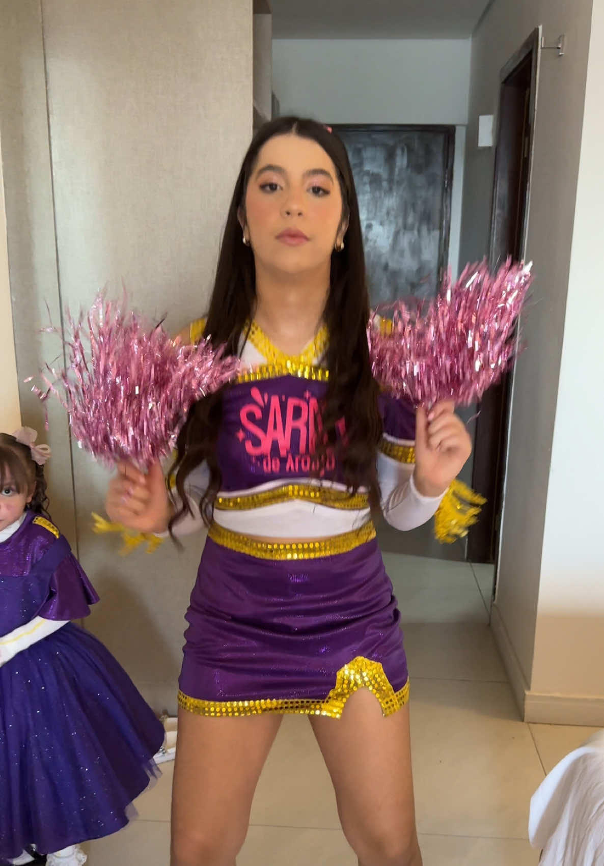Look lindo de Sarah 🥰🥰🥰🥰#eloahdearaujo10 #sarahdearaujo10 #familiaaraujo 