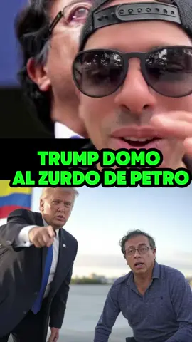 TRUMP DOMO  AL ZURDO DE PETRO #trump2024 #usa🇺🇸 #domada #gustavopetro #sancioneseconomicas #sanciones #colombia #milei #mileipresidente #javiermilei #argentina🇦🇷 