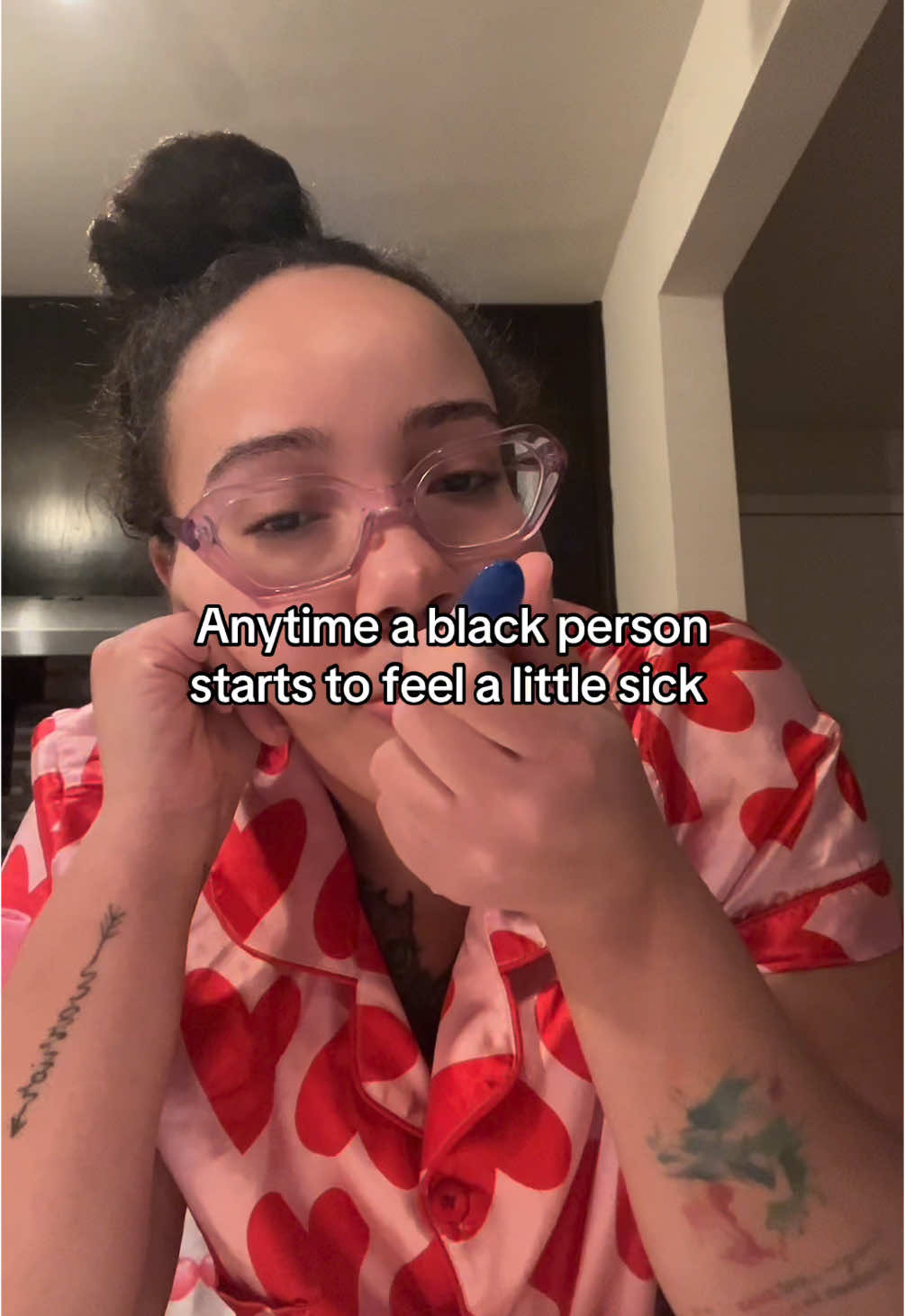 I haven’t been sick in forever omg send help I’m freezing and alone 😭😭 #sick #BlackTikTok #gingerale #livingalone 