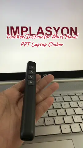 Yay! Best budol ngayon school year!😀Advanced Laser PPT Flip Pen. 2.4 GHz Wireless Presentation USB RF Remote Control Flip Presenter Pointer for PPT Slide Presentation