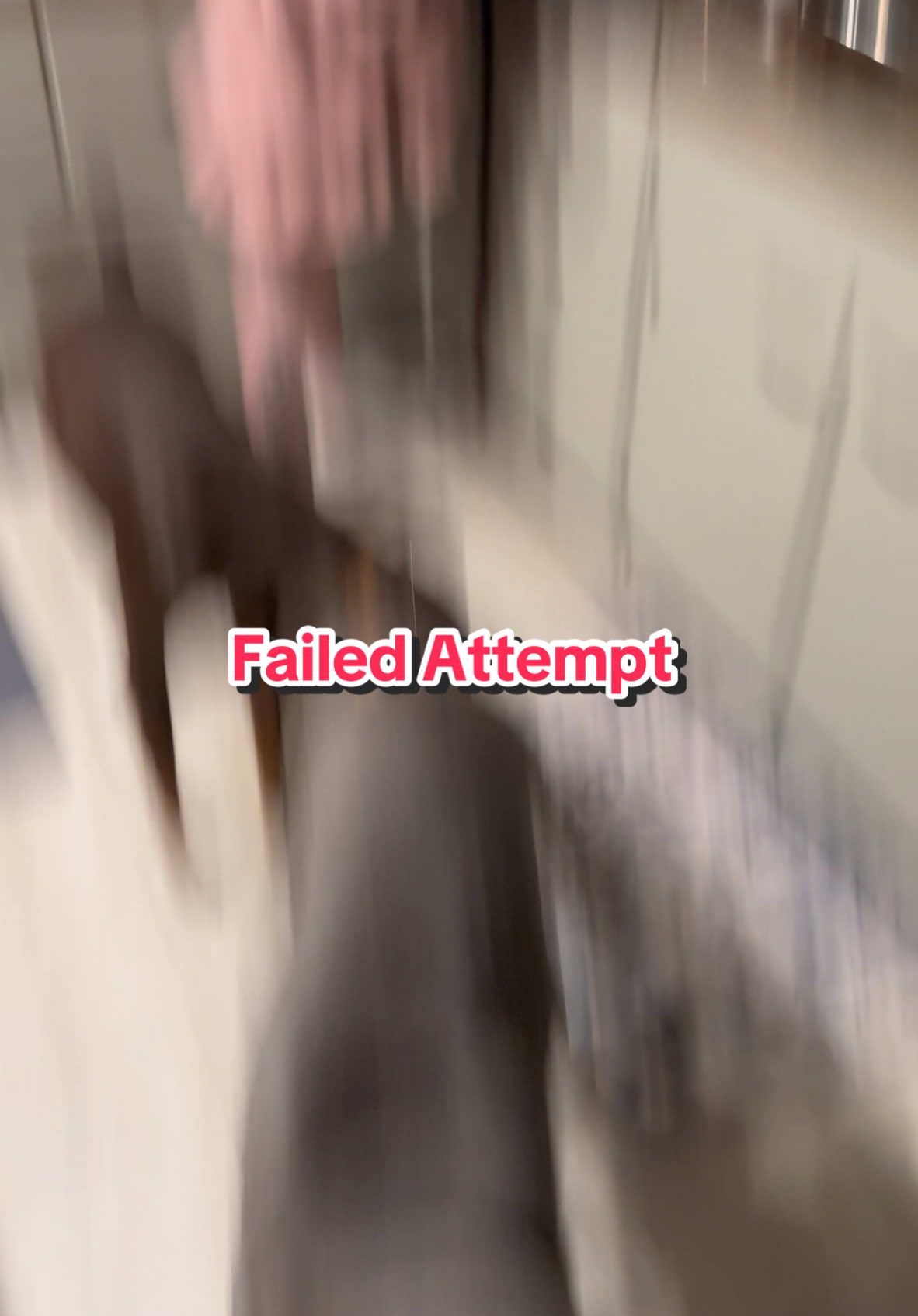 She didn’t even try